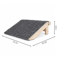 Foldable Dog Ramp Portable Wooden Pet Ramp Anti-Slip Wooden Pet Steps for Elevated Areas