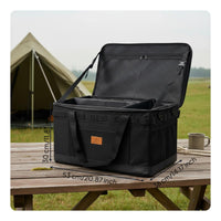 Camping Organizer Bag Moisture Resistant Storage Carrier Multiple Pockets