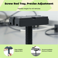 Durable universal auto hoist adapter