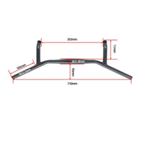Pi Shape Handlebar 180° Rotation Extension Handlebar Rustproof for Road Cycling