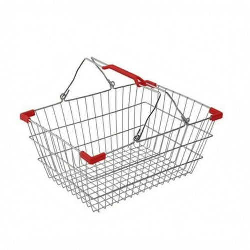 Wire Mesh Shopping Carrier Reinforced Metal Shopping Carrier Open Top