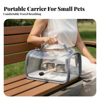 Avian Travel Carrier Hands Pet Transport Carrier Bag Breathable Portable Parrot Handbag for Trip Ers, Adults, Veterinarianerinarian Erinarian Visits