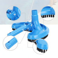 Curved Pool Vacuum Head Manual Pool Vacuum Brush Head Safe for Swimming Pools