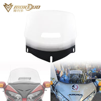GUANTENGYU Windshield with Ventilation Window for Honda Gold Wing GL1800, 01-17