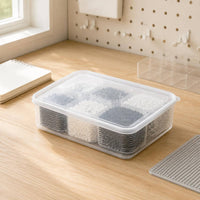 Fuse Bead Box Large Capacity Craft Bead Organizer Box Transparent for DIY Fans