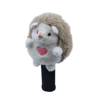 Animal Golf Club Head Cover with Plush Knit Material