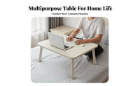 Foldable Laptop Table Tablet & Phan instant holder for Bed, Home Office, Students, Adults