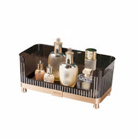 Tiered Cosmetic organizer Luxury Design Countertop Organizer 360-Degree Rotation