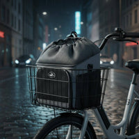 Feline Dog Bike Carrier Easy to Install Cycle Pet Bag Padded Straps for Cycling