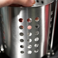 Draining Moisture Perforated Basket Press Manual Stainless Steel Press