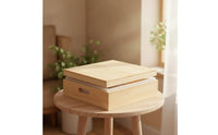 Soap Form with Wooden Box Reusable Silicone Soap Form Washable for Crafters, Diy Crafts