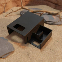 Snake Hide Box Safe Hideout Cold-Blooded Pet Shelter Cave Natural Behavior