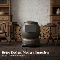 Cast Iron Burner, Heat Resistant, Indoor Use