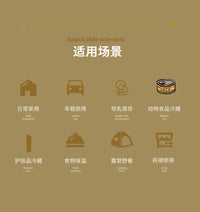 4.5Lpu保温箱冷藏箱户外露营摆摊冰块保存海鲜生物冷藏礼品手提