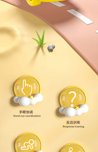 推推乐儿童学步车宝宝1岁2小推车推拉着走婴儿手推小汽车飞机玩具 【双螺旋桨发光】手推直升机-黄色大号升级加厚防滑362