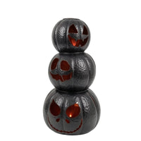 Stacked Pumpkin Decoration Stackable Jack-O' Spooky Decorations for Tabletop