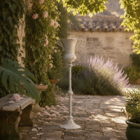 Pedestal Flowerpot Stand Decorative Iron Flowerpot Stand Indoor Outdoor