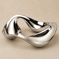 Nordic Fruit Tray Easy to Clean Stainless Steel Fruit Bowl Dishwasher Safe