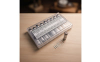 Timepiece Hand Kit Luminous Timepiece Hand Kit with Organizer Case Clear for Watchmakers