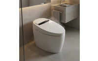 Automatic Bidet Seat Multifunction Smart Toilet Seat Electric Toilet Lid Soft Close Bathroom Fixture Easy to Clean