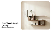 Floating Storage Cubes Space-Saving Wall Cabinet long-lasting Construction for Adults