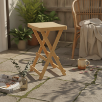 Folding Bar Stool Foldable Furniture Stable for Small Apartments, Kitchen