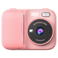 Portable Children's Camera with Printer Compact Instant Print Camera with Screen Handheld Easy-to-Use for Travel, Parties