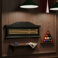 Wooden Snooker Scoreboard Clear Numbers Wall-Hung Snooker Scoreboard Recreation Supplies for Game Room