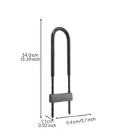 Long U-shaped loop padlock, additionallong cabinet lock, waterproof, robustduty, protected for cabinets, outdoor use, home, garage, tool chest