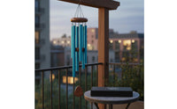 Wind Tuned Wind Instrument Melodious Sound Metal Tube Wind Tuned Wind Instrument Outdoor Decor Long-Lasting Construction Musical