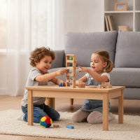 Wooden Pylon Toy Montessori Wooden Bead   Fine Motor Toy with Knobs for Kids