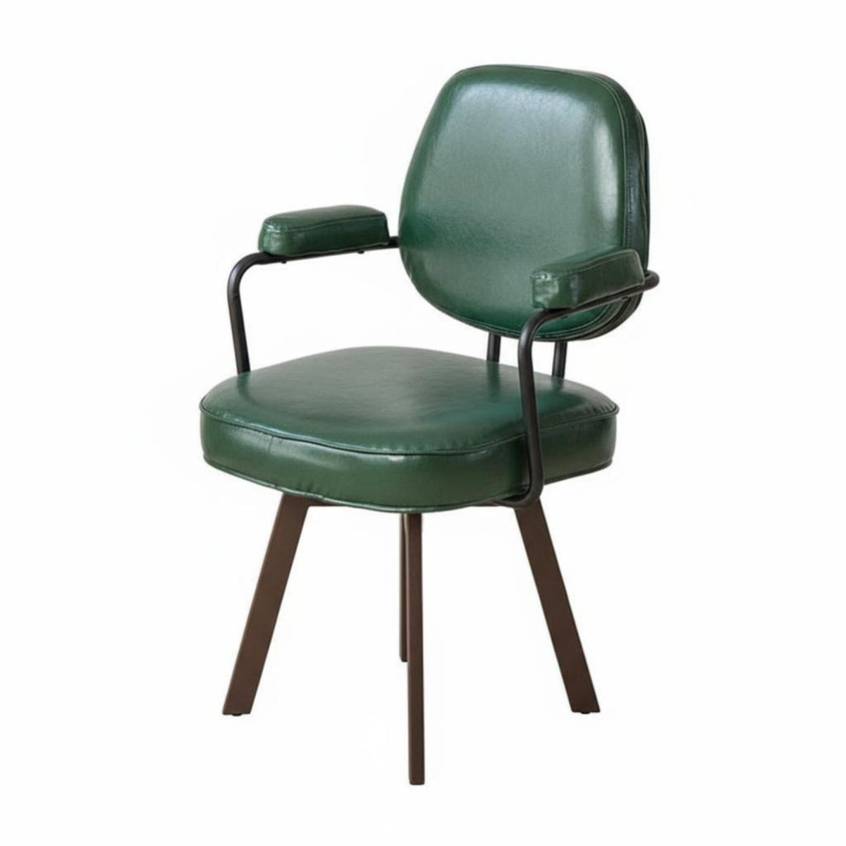 Upholstered rotating Chair Ergonomic Backrest Desk Seat Adjustable Height