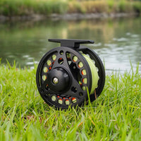 Quick Release Fly Fishing Reel with Line Sturdy Fly Reel with Line Lightweight Corrosion-Resistant for Anglers