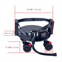 Golf Bag Trolley Base Easy Installation Golf Bag Wheel Base for Driving Range