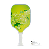 跨境热销发光玻璃纤维匹克球拍 LED可充电发光球拍Pickleball批发