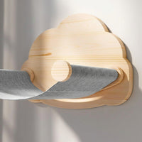 Cat Window Hammock and Wall Mounted Bed, Cushioned Shape Perch for Indoor Felines, Elevated Resting Space and Comfortable Hanging Cat Hammock
