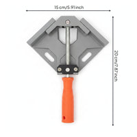 Aluminum Alloy Corner Clamp Long-Lasting Right Angle Clamp Rust Proof for Diyers