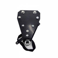 Thickened Steel Movable Sandbag Hanger Long-Lasting Material Sliding Striking Bag Rack 360 Degree Swivel Ceiling Track Bag Holder Easy to Install for Boxers, Combat Artists, Training Center