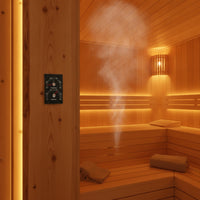Sauna Thermometer and Hygrometer Aluminum Sauna Thermometer Batterybattery-Free