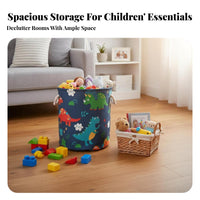 3 Pieces Dinosaur Print container Set long-lasting Toy container Lightweight for children, Parents