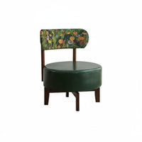 Rotating Lowsupport Stool Upholstered pad Makeup Table Stool Minimalist Design