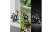 Rotating Reel with Shallow Spool Waterproof Carbon Fiber Fishing Reel Lightweight for Anglers