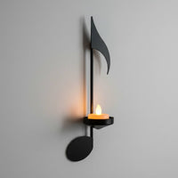 Musical Note Wall Sconce Romantic Ambiance Music Symbol Wall Art Nordic Style House Decoration for Music Lovers, Anniversary