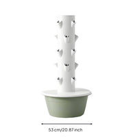 Space Saving Hydroponic Growing Vertical Planter Easy Assembly Hydroponic Vertical Planter Garden Smart Control for Apartment Dwellers
