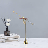 Balancing Dragonfly Figurine Modern Minimalist Home Golden Finish Tone Room Highlight for Entryway