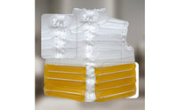 Transparent Inflatable Vest Sleeveless Inflatable Vest with Zipper Compact for Pool Parties, Festivals