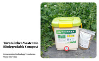 Bokashi Fermentation Container Odorless Natural Soil Enhancer Generator Kitchen Food Waste Composter Airtight Closure Kitchen