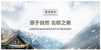 北欧阳台休闲小沙发茶几组合户外庭院露台民宿室外藤编摇椅三件套