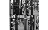Conversion Plate with Hooks Arched Lat Pulldown Adapter Compact Adapter Plate for Commercial Gyms