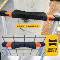 Aluminum Alloy Telescopic Ladder, 5-8m, Portable, with Hook Option, 150kg Capacity